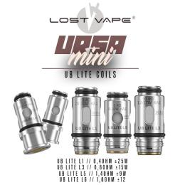 Lost Vape Ursa Mini Coils - UB Lite Verdampfer L7 0,3 Ohm