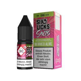 Six Licks Nikotinsalz - Berried Alive 10ml