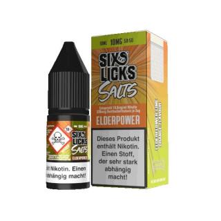 Six Licks Nikotinsalz - Elderpower 10ml