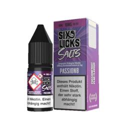Six Licks Nikotinsalz - Passion8 10ml