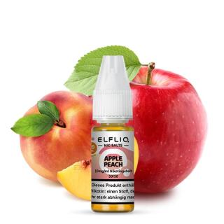 Elfliq by Elfbar Nikotinsalz 10ml Liquid - Apple Peach