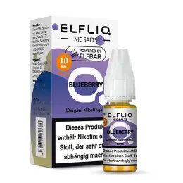 Elfliq by Elfbar Nikotinsalz 10ml Liquid - Blueberry