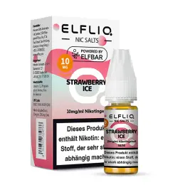 Elfliq by Elfbar Nikotinsalz 10ml Liquid - Strawberry Ice