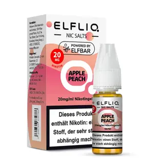 Elfliq by Elfbar Nikotinsalz 10ml Liquid - Apple Peach 20mg/ml