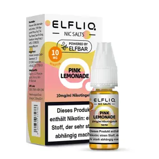 Elfliq by Elfbar Nikotinsalz 10ml Liquid - Pink Lemonade 10mg/ml