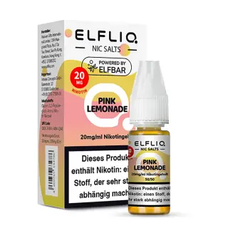 Elfliq by Elfbar Nikotinsalz 10ml Liquid - Pink Lemonade 20mg/ml