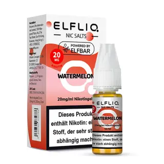 Elfliq by Elfbar Nikotinsalz 10ml Liquid - Watermelon 20mg/ml