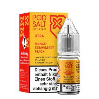 Pod Salt Xtra Nikotinsalz - Mango Strawberry Peach