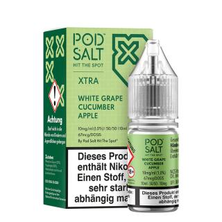 Pod Salt Xtra Nikotinsalz - White Grape Cucumber Apple