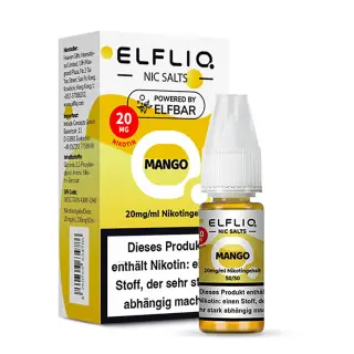 Elfliq by Elfbar Nikotinsalz 10ml Liquid - Mango 20mg/ml