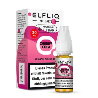Elfliq by Elfbar Nikotinsalz 10ml Liquid - Cherry Cola 20mg/ml