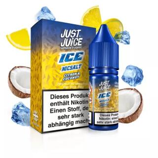 Just Juice Nikotinsalz - Citron & Coconut Ice 10ml