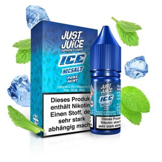Just Juice Nikotinsalz - Pure Mint Ice10ml