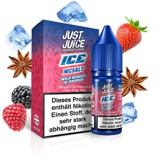 Just Juice Nikotinsalz - Wild Berries & Aniseed 10ml