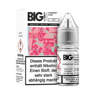 Big Tasty Nikotinsalz Liquid 10ml - Raspberry Blast