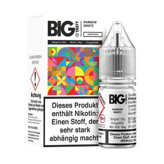 Big Tasty Nikotinsalz Liquid 10ml - Rainbow Sweets