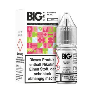 Big Tasty Nikotinsalz Liquid 10ml - Raspberry Mojito