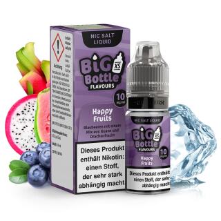 Big Bottle Nikotinsalz 10ml - Happy Fruits