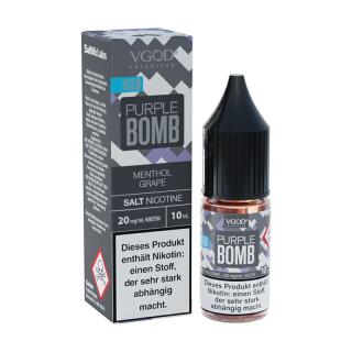 VGOD Nikotinsalz Liquid 10ml - Iced Purple Bomb