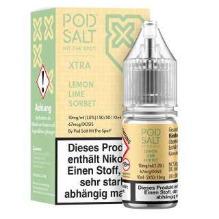 Pod Salt Xtra Nikotinsalz - Lemon Lime Sorbet