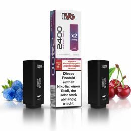 IVG 2400 Ersatzpod - Blue Razz Cherry