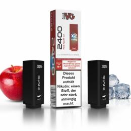 IVG 2400 Ersatzpod - Red Apple Ice