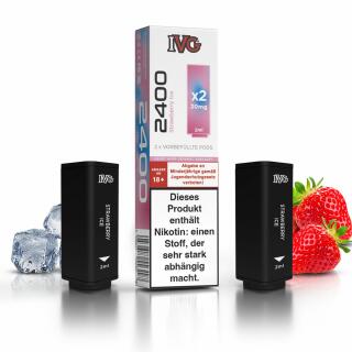 IVG 2400 Ersatzpod - Strawberry Ice