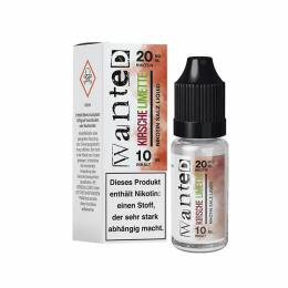 Wanted Overdosed Nikotinsalz Liquid 10ml - Kirsche Limette