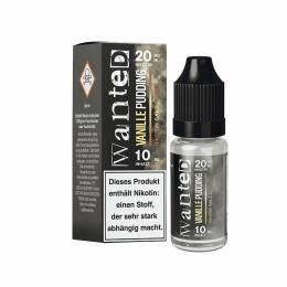 Wanted Overdosed Nikotinsalz Liquid 10ml - Vanillepudding