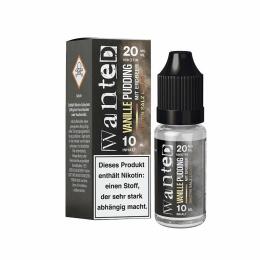 Wanted Overdosed Nikotinsalz Liquid 10ml - Vanillepudding Erdbeere