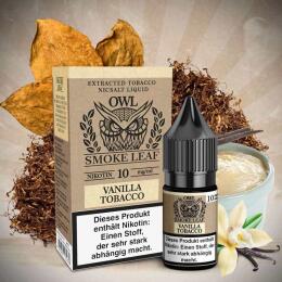 OWL Nikotinsalz Liquid 10ml - Smoke Leaf Vanilla Tobacco