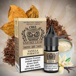 OWL Nikotinsalz Liquid 10ml - Smoke Leaf Vanilla Tobacco