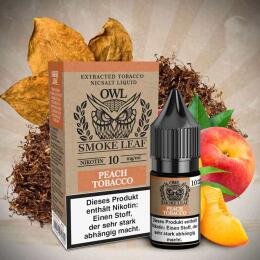 OWL Nikotinsalz Liquid 10ml - Smoke Leaf Peach Tobacco
