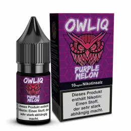 OWLIQ Nikotinsalz 10ml - Purple Melon