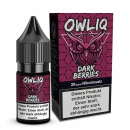 OWLIQ Nikotinsalz 10ml - Dark Berries