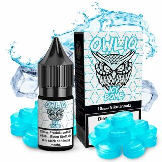 OWLIQ Nikotinsalz 10ml - Icy Bomb