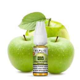 Elfliq by Elfbar Nikotinsalz 10ml Liquid - Sour Apple