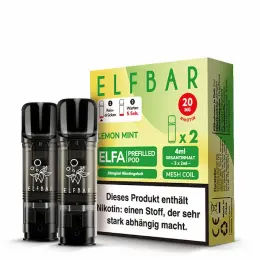 Elf Bar Elfa Ersatzpods - Lemon Mint