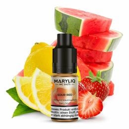Maryliq Nikotinsalz by Lost Mary 10ml Liquid - Sour Red