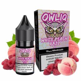 OWLIQ Nikotinsalz 10ml  - White Peach Razz