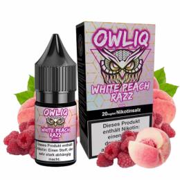 OWLIQ Nikotinsalz 10ml  - White Peach Razz