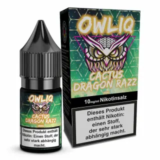 OWLIQ Nikotinsalz 10ml - Cactus Dragon Razz