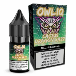 OWLIQ Nikotinsalz 10ml - Cactus Dragon Razz