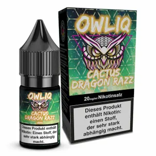 OWLIQ Nikotinsalz 10ml - Cactus Dragon Razz 20mg/ml