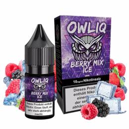 OWLIQ Nikotinsalz 10ml  - Berry Mix Ice