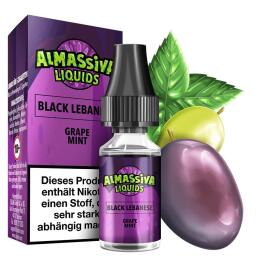 Almassiva Nikotinsalz Liquid 10ml - Black Lebanese