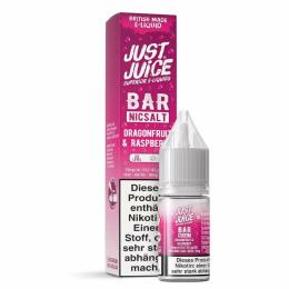 Just Juice Nikotinsalz - Dragonfruit &amp; Raspberry 10ml