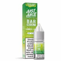 Just Juice Nikotinsalz - Lemon &amp; Lime 10ml