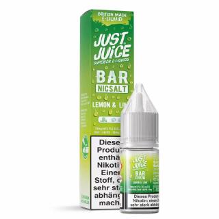 Just Juice Nikotinsalz - Lemon & Lime 10ml 10mg/ml