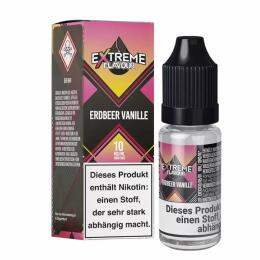 Extreme Flavours Hybrid 10ml Liquid - Erdbeer Vanille